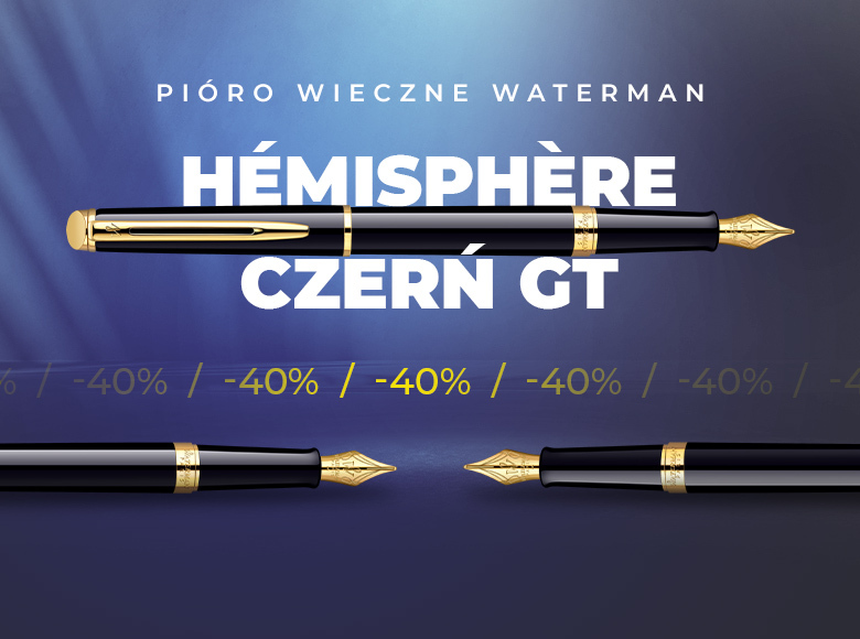 Pióro wieczne Hemisphere Czerń GT